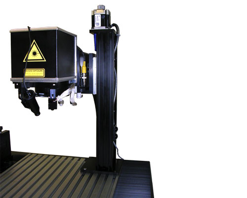 Velmex system for laser imaging
